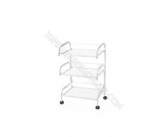 Carrito Estética Estantes Cristal