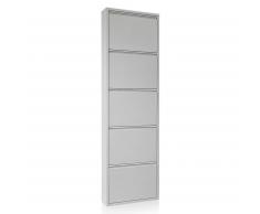 Kavehome - Zapatero Bogotá..., Disponible En Metal Y De Color Plata Por Solo 148.03 Eur