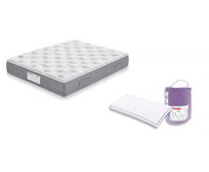 Flex Pack Ahorro de Colchón Nube Visco y Almohada Thai