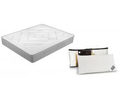 Sonpura Pack Ahorro Colchón Fusión y Almohadas viscoelásticas Viscoadapt