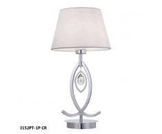 AJP ILUMINACION SOBREMESA CROMO SERIE BEA 1 LUZ