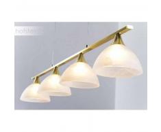 Chennai Lámpara colgante LED Latón, 4 luces - 1500 Lumen - Moderno - Zona interior - 3000 Kelvin - 2 - 4 días laborables .