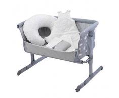 Chicco Pack Cuna Chicco Next2Me Co-Slepping Circles + Juego Sabanas + Cojin Lactancia + Saco Bebe