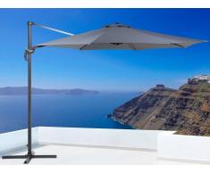 Beliani Sombrilla De Jardín - Color Antracita- Metal - Ø 291 Cm - Savona (33880)