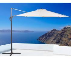 Beliani Sombrilla De Jardín - Color Beige- Metal - Ø 291 Cm - Savona (33848)