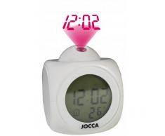 JOCCA Reloj Despertador Con Voz Y Proyector Jocca