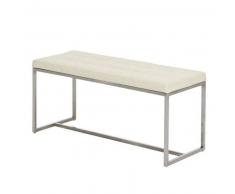 CLP Banco Barci acero inoxidable crema 48 cm