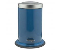 Sealskin Papelera con pedal Acero azul 3 L 361732424