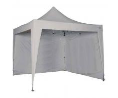 Bo-Garden Toldo lateral sin ventana para marquesina 3x2,4 gris 4472114