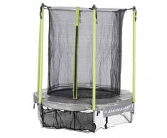 Dunlop Cama elástica, trampolín con red de protección, 182 cm MT Dunlop