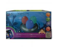 Party Fun Lights Lámpara LED de mesa infantil en forma huevos mágicos,