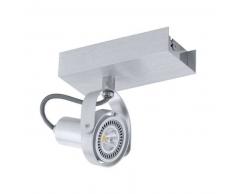 EGLO Lámpara de techo LED con un foco aluminio, Novorio 94642