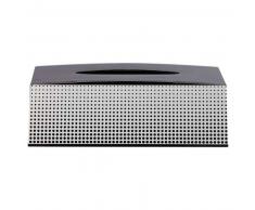 Sealskin caja para pañuelos Speckles 361890819 (Negra)