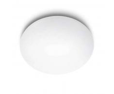 Philips Lámpara de techo LED myLiving Suede blanca 4x5 W 318013116