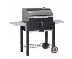 Landmann Barbacoa de carbón Wagon Dorado 56x42 cm negra 31401