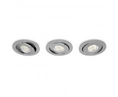 Philips myLiving Focos empotrables Smartspot Asterope 3x4,5W 591834816