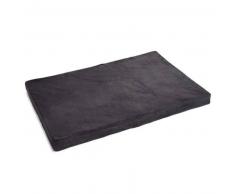 Beeztees Cama para perro espuma viscoelástica gris 120x80x8 cm 707038