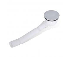 VidaXL Manguito wc flexible para el plato de ducha
