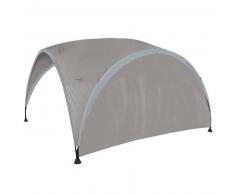 Bo-Garden Toldo lateral con puerta para carpa fiesta med gris 4472221