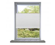 VidaXL Plisse Persiana Blanco Cortina Plisada 50X125cm