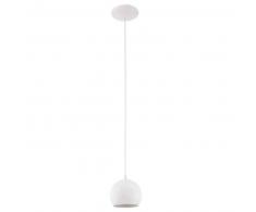EGLO Lámpara colgante de techo, LED Petto 1 94246, Blanco