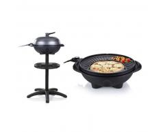Tristar Barbacoa eléctrica de mesa y soporte BQ-2823 1600 W 42cm negra
