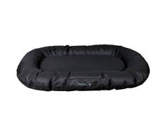 TRIXIE Cama de perro ovalada Samoa Sky negra 80x60 cm 28351
