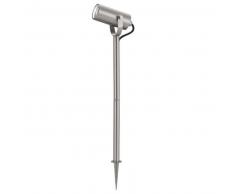 EGLO Foco LED exterior Riga 1 plateada 94109