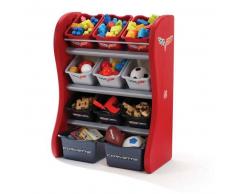 Step2 Mueble de almacenaje para niños Corvette