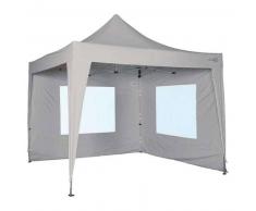 Bo-Garden Toldo lateral con ventana para marquesina 3x2,4 gris 4472113