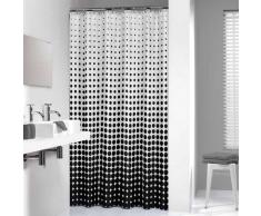 Sealskin cortina de ducha 180 cm modelo Speckles 233601319 (Negra)