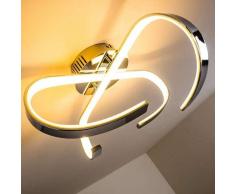 Cano Lámpara de techo LED Cromo, 1 luz - - Diseño - Zona interior - 3000 Kelvin - 2 - 4 días laborables .
