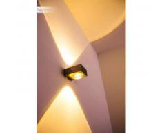 Ambato Aplique para exterior LED Níquel-mate, 4 luces - 660 Lumen - Diseño - Zona exterior - 3000 Kelvin - 2 - 4 días laborables .