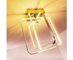 Sepino Lámpara de techo LED Cromo, 1 luz - 1100 Lumen - Diseño/vivienda Juvenil - Zona interior - 3000 Kelvin - 2 - 4 días laborables .