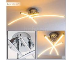Hampden Lámpara de techo LED Cromo, 3 luces - 650 Lumen - Diseño - Zona interior - 3000 Kelvin - 2 - 4 días laborables .