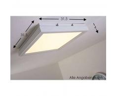 Flat Lámpara de techo LED Aluminio, 1 luz - 1500 Lumen - - Zona interior - 3000 Kelvin - 2 - 4 días laborables .