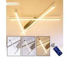 Alberta Lámpara de techo LED Acero inoxidable, 1 luz - 2490 Lumen - Moderno/Diseño/vivienda Juvenil - Zona interior - 3000 Kelvin - 2 - 4 días laborables .