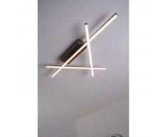 Burlington Lámpara de techo LED Acero inoxidable, 1 luz - 1680 Lumen - Moderno/Diseño/vivienda Juvenil - Zona interior - 3000 Kelvin - 2 - 4 días laborables .