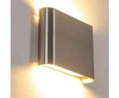 Galindo Aplique LED Acero bruñido, 1 luz - 500 Lumen - Moderno/Diseño - Zona interior - 3000 Kelvin - 2 - 4 días laborables .
