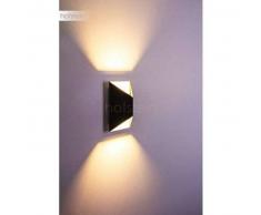Corozal Aplique para exterior LED Antracita, Blanca, 2 luces - 360 Lumen - Diseño - Zona exterior - 3000 Kelvin - 2 - 4 días laborables .