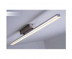 Pinula Lámpara de techo LED Níquel-mate, 1 luz - 980 Lumen - Diseño - Zona interior - 3200 Kelvin - 2 - 4 días laborables .