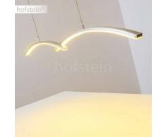 Cartwright Lámpara colgante LED Níquel-mate, Cromo, 2 luces - 1200 Lumen - Moderno - Zona interior - 3000 Kelvin - 2 - 4 días laborables .
