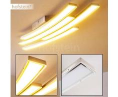 Deseronto Lámpara de techo LED Níquel-mate, 4 luces - 2600 Lumen - Moderno/Diseño - Zona interior - 3000 Kelvin - 2 - 4 días laborables .
