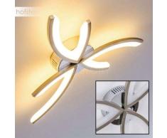 RUTTAN Lámpara de Techo LED Níquel-mate, Cromo, 1 luz - 700 Lumen - Moderno - Zona interior - 3000 Kelvin - 2 - 4 días laborables .