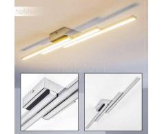 NULATO Lámpara de Techo LED Cromo, 3 luces - 1390 Lumen - Moderno - Zona interior - 3000 Kelvin - 2 - 4 días laborables .