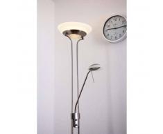 Biot Lámpara de pie LED Níquel-mate, 2 luces - 2070 Lumen - Moderno - Zona interior - 3000 Kelvin - 2 - 4 días laborables .