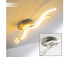 TARENT Lámpara de Techo LED Acero bruñido, 1 luz - 1300 Lumen - Moderno - Zona interior - 3000 Kelvin - 2 - 4 días laborables .