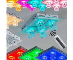 Leuchten-Direkt Lámpara de techo LED Níquel-mate, 4 luces - 155 Lumen - Diseño - - - 2 - 4 días laborables .