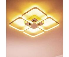 Sepino Lámpara de techo LED Cromo, 1 luz - 1500 Lumen - Diseño/vivienda Juvenil - Zona interior - 3000 Kelvin - 2 - 4 días laborables .