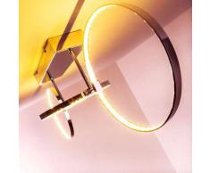 Sepino Lámpara de techo LED Cromo, 1 luz - 1300 Lumen - Diseño/vivienda Juvenil - Zona interior - 3000 Kelvin - 2 - 4 días laborables .